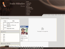 Tablet Screenshot of ivailomihailov.com